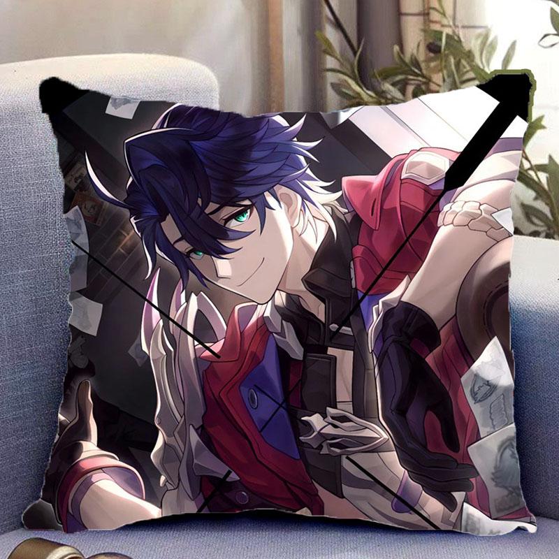 Sangbobeng-Bad Star Dome-Railway Peripheral Pillowcase Pillowcase The same 2D gift is easy to disassemble, wash and replace