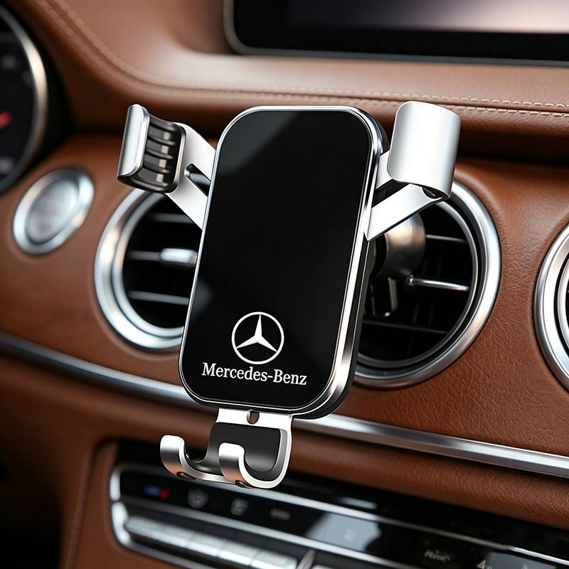 ABS Car Phone Holder 360 Rotation Gravity Auto Grip Bracket For Mercedes Benz AMG W205 C300 W203 W206 W108 W124 W126 W140 W168 PF1