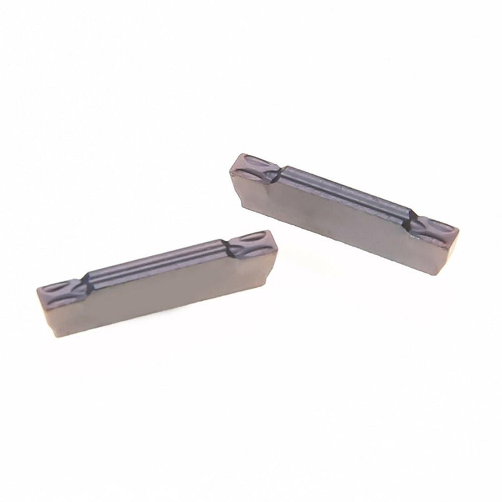 10x MGMN200-G LDA Inserti in Metallo Duro Lama Per Taglio di Scanalatura Utensile da Tornio 16*4*2mm
