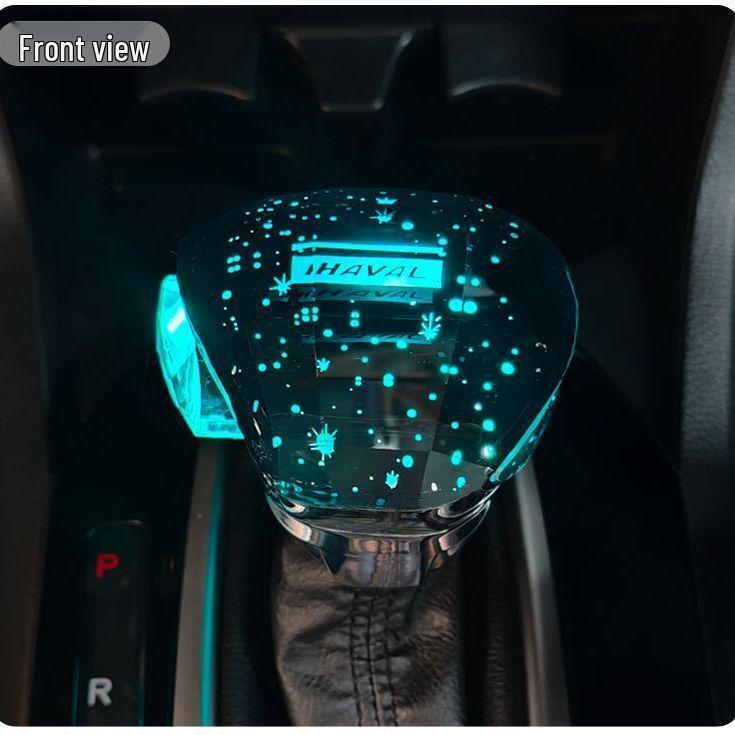 

Haval H2 H4 H6 H7 H9 M6 Gear Shift Knob with Luminous Crystal Design for Interior Modification 2017-2018 H2S [Crystal with Light]