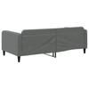 Vidaxl Sofa With Sleeping Function, Dark Gray, 100X200 Cm, Upholstered In Fabric