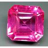 Asscher Cut Natural Pink Sapphire 19-20 Ct Beautiful Certified Loose Gemstone