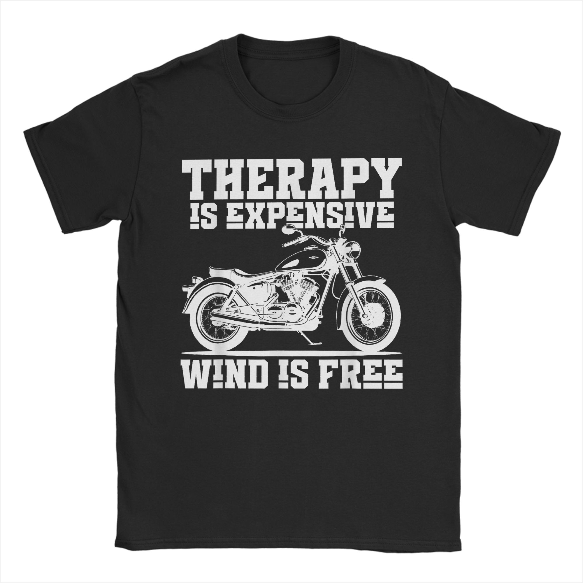 

Harajuku TShirt Summer Therapy Motorcycle Trending T Shirts 100 Cotton Tshirt for Adult Y2K Classic Design Short Sleeve Tees S