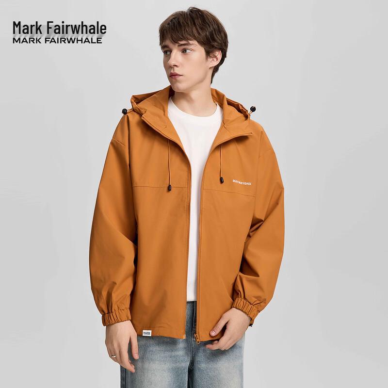 Mark Fairwhale Men's Hooded Casual Jacket