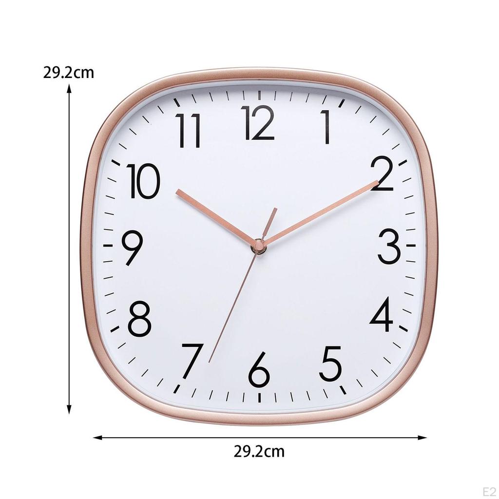 Clock Digital Large Lightweight Hanging Design Silent Creative Multifunction Art for Office Living