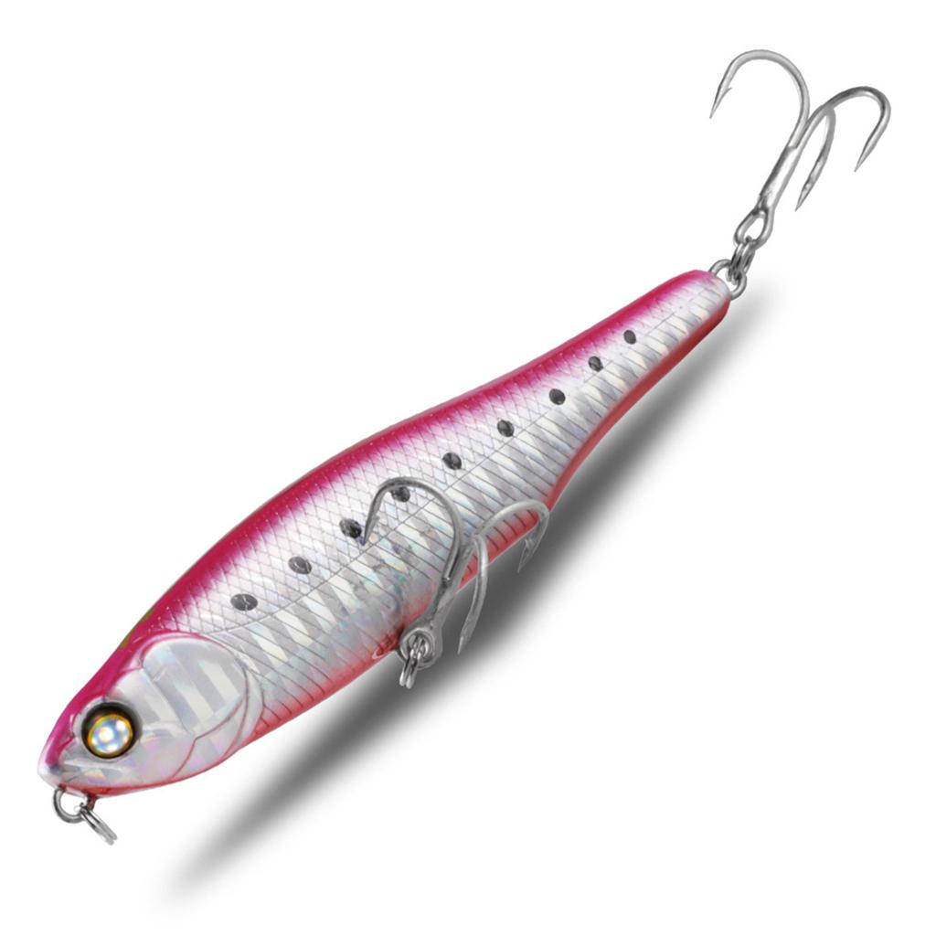 Walk The Dog Artificial Baits Topwater Pencil Popper Fishing Lure Hard Bait for Bass Trout Fishing Tackle Accessories