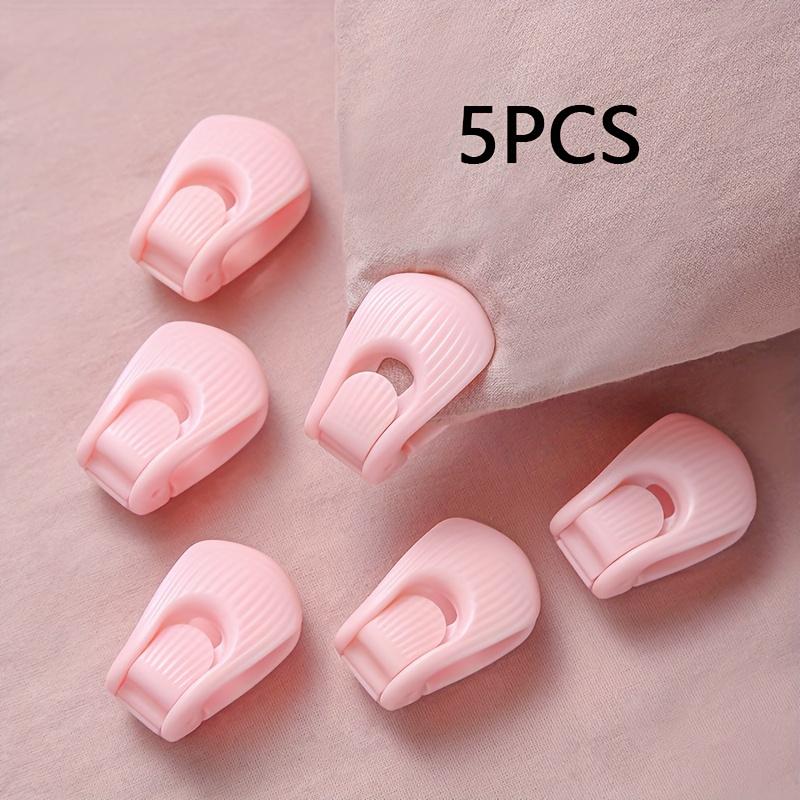 

5 шт. Милый зажим для простыни/пододеяльника розовый
