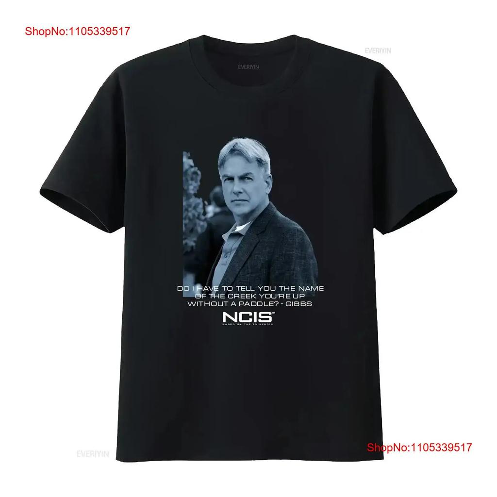 NCIS Gibbs Name Of The Creek Lizenziertes Erwachsenen T-Shirt vintage gewaschen lässig leicht dehnbar st