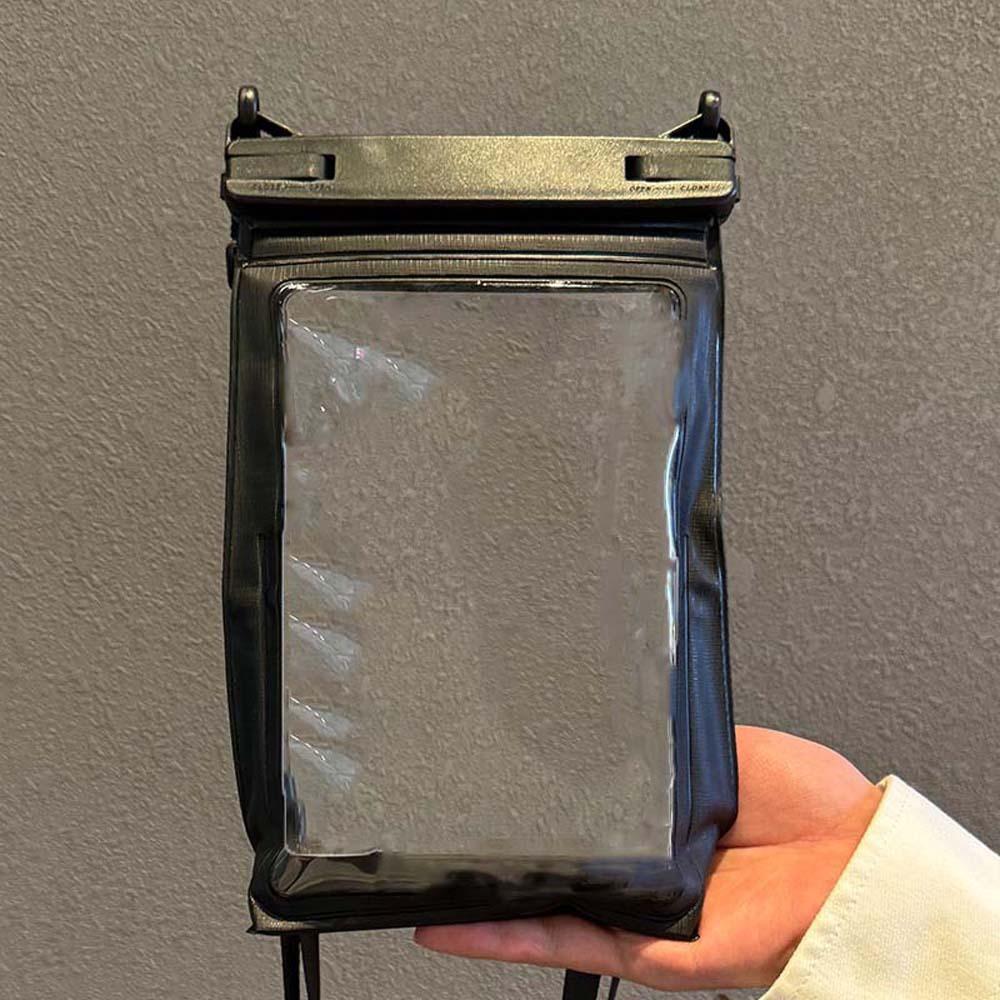 Adjustable Strap Waterproof Phone Pouch PVC Storage Pack The Water-Sprinkling Festival