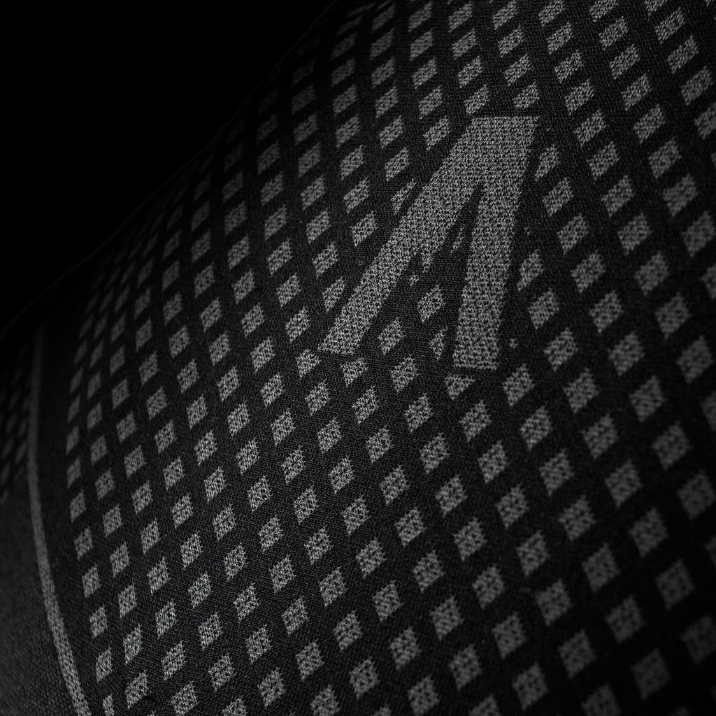 Men' Alpinus Active Base Layer Thermal Sweatshirt, Black And Gray, Gt43189, Size