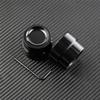 4pcs Motorcycle Front & Rear Axle Nut Covers Caps Black For Harley Sportster XL Dyna Fat Bob FXDF Touring Electra Glide Softail