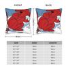 C-Clifford the Big Red Dog Pillow Case  Novelty Pillow Cover Soft Pillowcases For Chair Sofa Home Decor