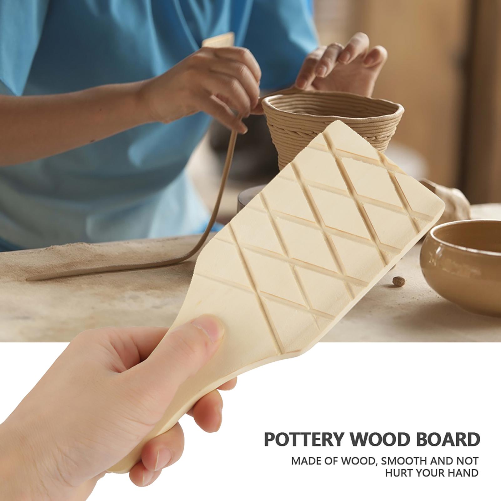 

Mudtool Накладка на доску Керамика Деревянная Глина Скульптура Плоская доска Подкладка Керамический инструмент