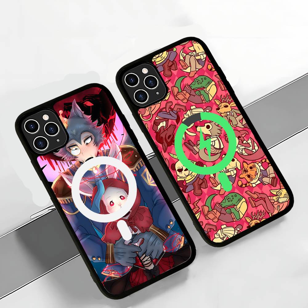 Classic Japanese Anime B-Beastars Phone Case For IPhone 13 14 15 11 12 16 17 Pro Max Plus For Magsafe Magnetic Shell