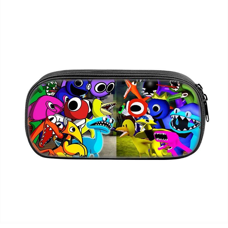 Friends Rainbow Pencil Case Large Capacity Stationery School Bag Student Kids