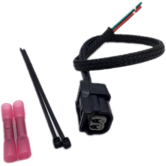2PCS Compatible with Honda Pioneer 1000 fuel injector wire pigtail connector repair kit. SXS1000
