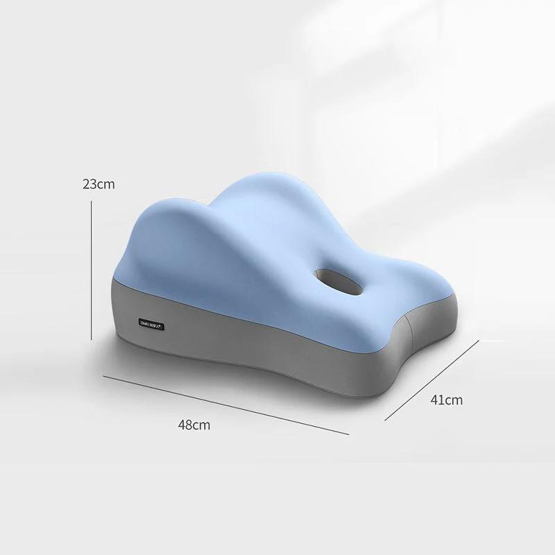 Back Support Pillow with Memory Foam Core Comfortable Lumbar Cushion for Couples Pregnant Women Office Car Bed Ergonomic Design