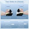 Cervical Pillow With Head And Neck Support Memory Foam Neck Pillow For Sleeping Side And Back Sleeper Gift