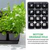12 Holes Vegetable Seedling Pots Seedling Tray Garden Pots Durable Seed Germination Plant Flower Pots Grow Box for Planting