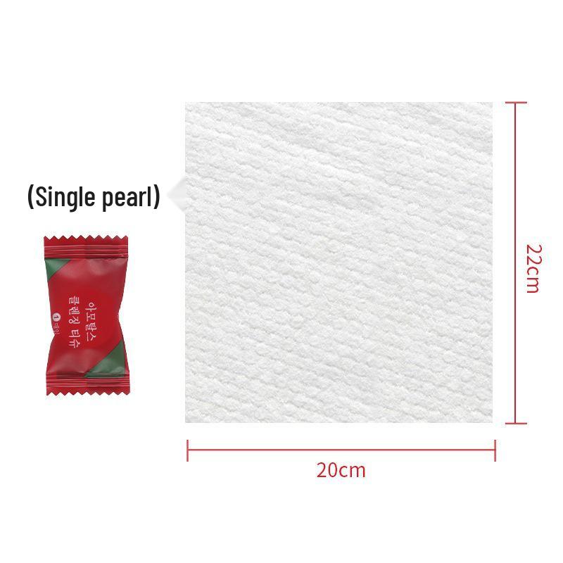 Portable Pure Cotton Compressed Face Towel Set for Travel