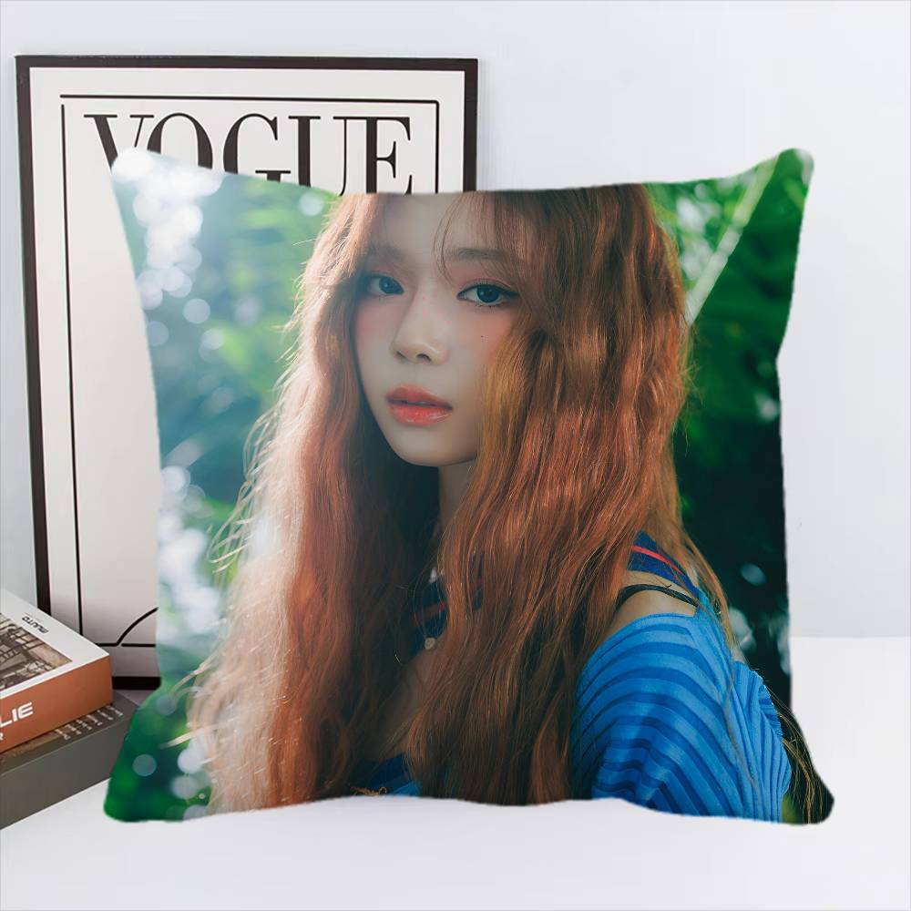 Winter Kpop Pillow Case Square Pillow Bedroom Sofa Leisure Comfort Cushion Car Living Room Home Decoration