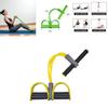 Durable Fitness Gum 4 Tube Resistance Bands For Effective Sit-up Pull Rope Exercises