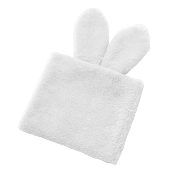 

Пакет материалов для букета Кроличьи ушки Нелиняющий Устойчивый к разрыву Плюшевая поверхность Полуфабрикат Набор материалов для цветов Праздничный атрибут белый