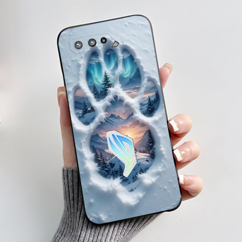 For Asus ROG Phone 5 5s Case Luxury Cute Love Rabbit Funny Soft TPU Silicone Protective Back Cover For Asus Rog 5 5s Phone Case