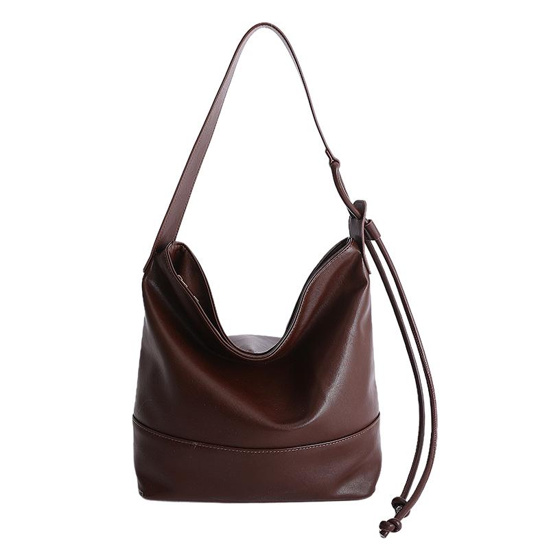 

Fashi Zipper PU Solid Color Shoulder Bag 2026 New Exquisite Youth Sweet Crossbody Bags Light Luxury Versatile Women s Handbags кавовий