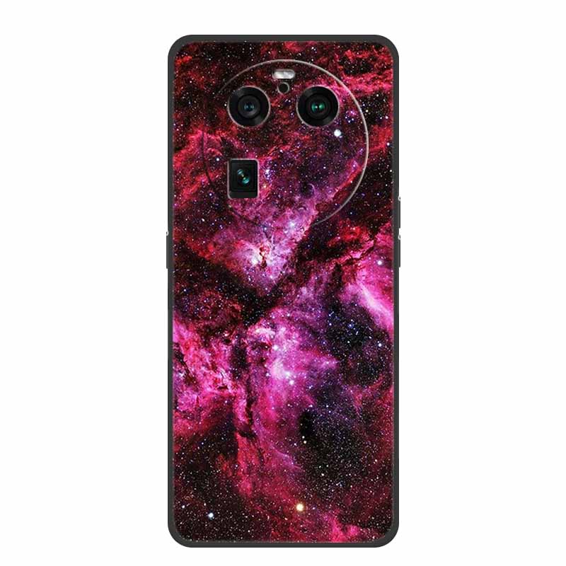 For Oppo Find X6 Pro Case Original Soft Silicone Shockproof Phone Back Cover Cases for Oppo Find X6 Pro 5G Cool Protector Shell