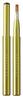 Kumano Brush Chikuhodo Portable Slimline Lip Brush Light Green Makeup Brush (Makeup Brush) CL-9