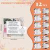 12 Pcs Mini Pocket Prayer Quilt with Cross ide, Square Prayer Quilt for Women Pastor Appreciation