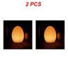 LED Night Lights USB Rechargeable Egg Shape RGB Pat Light Baby Feeding Sleeping Eye Protection Lamp Outdoor Bar Table Lamp