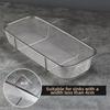 Thickened Hanging Mesh Filter Rack Stainless Steel Utensil Organizer Drying Rack  Over Cabinet