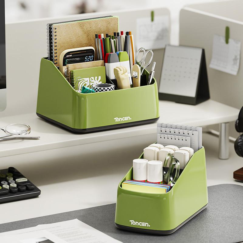 Desktop Storage Box Student Sundries Storage Box Tv Remote Control Phone Mini Abs Stationery Organizer Case Office El Storage
