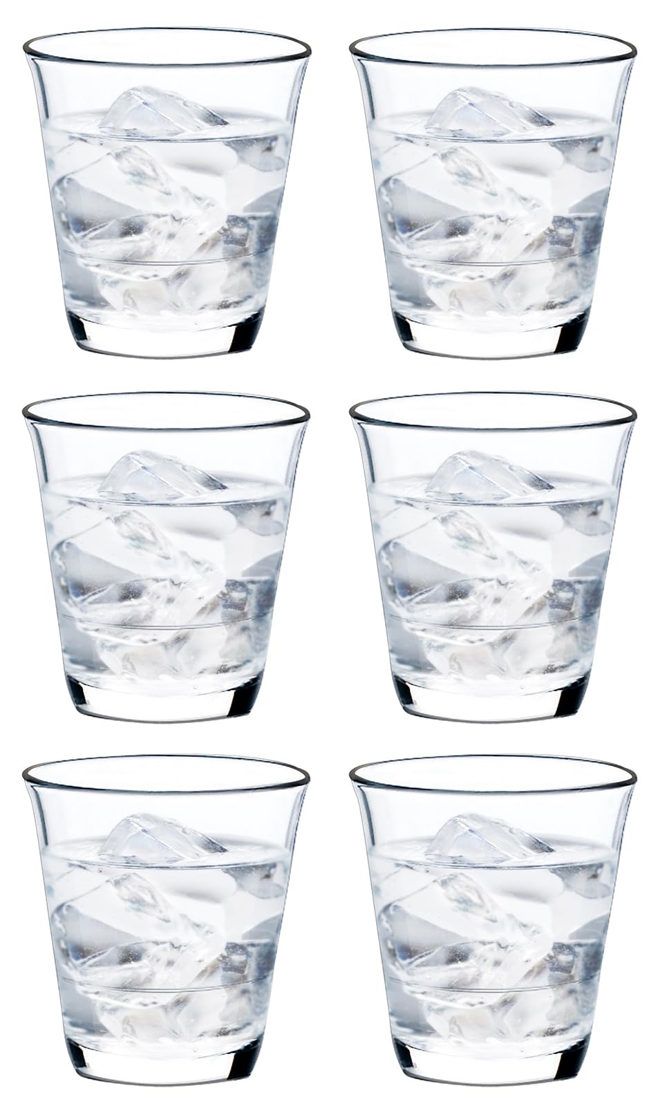 

Toyo Sasaki Glass Tumbler Glass Spash 210ml Pack of 6 Made in Japan Dishwasher safe Clear Tumbler Glass Cup Beer Glass Highball Glass Approx.