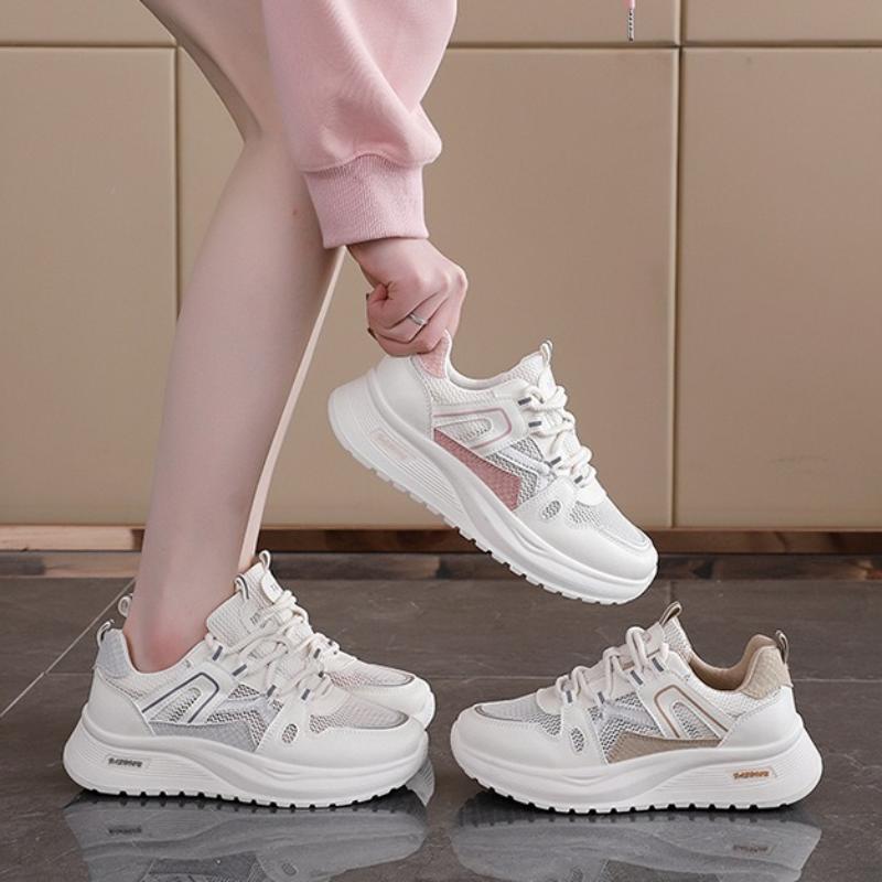 Summer Sneakers for Women Cross-border Casual Shoes Womans Light Breathable Sport Running Shoes All-match Women Shoes