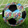 1pc Sonic The Hedgehog Football Soccer Ball Size 5 Indoor Soccer Ball Fashion Colorful  Backyard Game -Great For Sports Fans Gift HE84