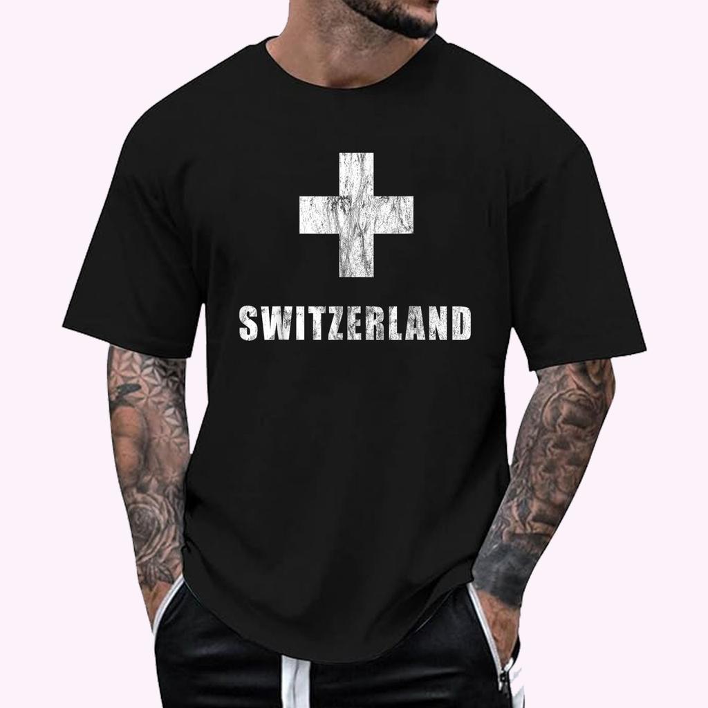 Switzerland Apparel for Swiss Retro Vintage Design Lover T-Shirt Unisex T-Shirt