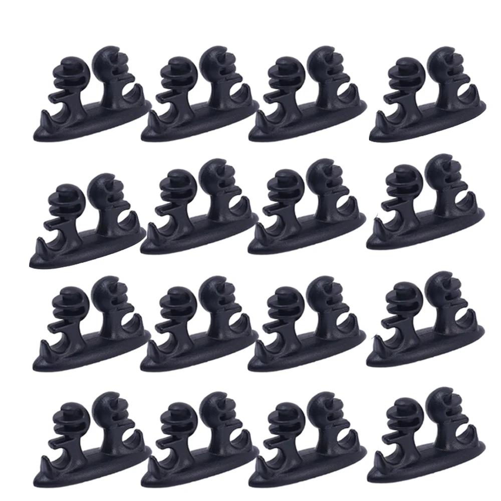 Cârlig Organizator Cabluri Auto Versiune Îmbunătățită Clemă Autoadezivă pentru Organizator Linie Căști Tablou Bord Accesorii Interior Auto