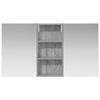 Bathroom Cabinet Set 3 Pcs 110 X 10.5 X 60.5 Cm Particleboard