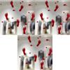 Bloodstained Wall 2017 Stickers Halloween Horror Glass Stickers Blood Decoration