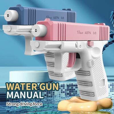 Kids Cool No Manual Loading Required Water Guns Squirt Water Blaster Toy Without Charge Summer Swimming Pool Beach Fighting Play