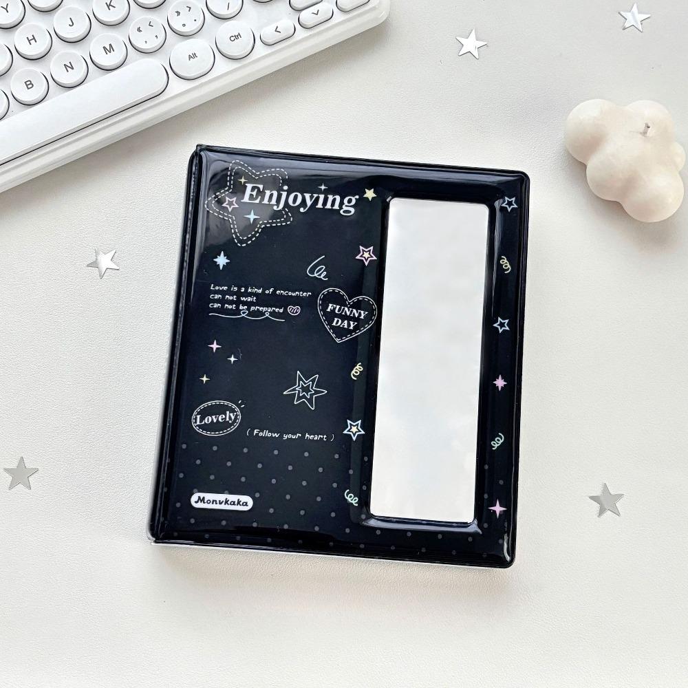 INS Držák na fotokarty s puntíky Kreslená série 60 kapes Sběratelská kniha na karty idolů Velkokapacitní fotoalbum