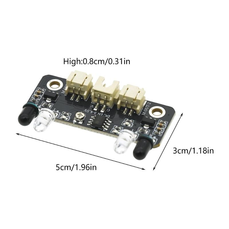Auto Follow Module Infrare Detection Sensors Module Intelligent Automatic Car Driving Obstacle Detection Fast Response