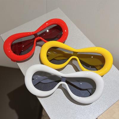 Nuovi Occhiali da Sole Ovali per Uomo Donna Moda Retro Design Lenti Occhiali Femminili Colore Caramella Occhiali Uv400 Occhiali De Sol