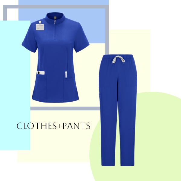 Surgical Scrubs: Short Sleeve Dental & Salon Medical Suit