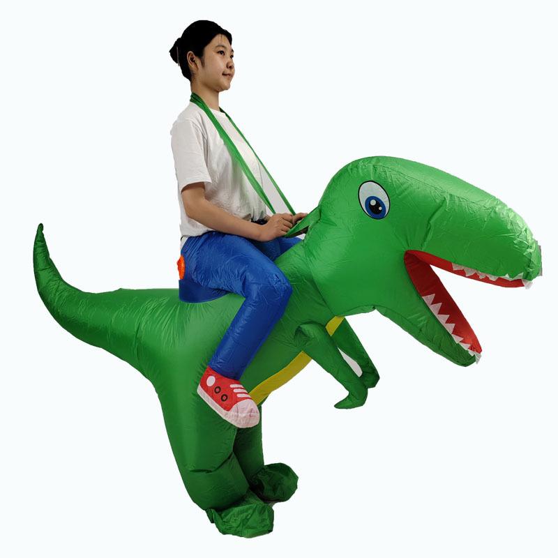 Dinosaur Inflatable Costume - Tyrannosaurus Rex Party Prop & Cartoon Decoration