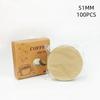 51/54/58mm Rundes Kaffeefilterpapier Moka Pot Universal Pulverschalenfilter Sekundärer Kaffeefilter 100 Stück Zellstoff Einweg