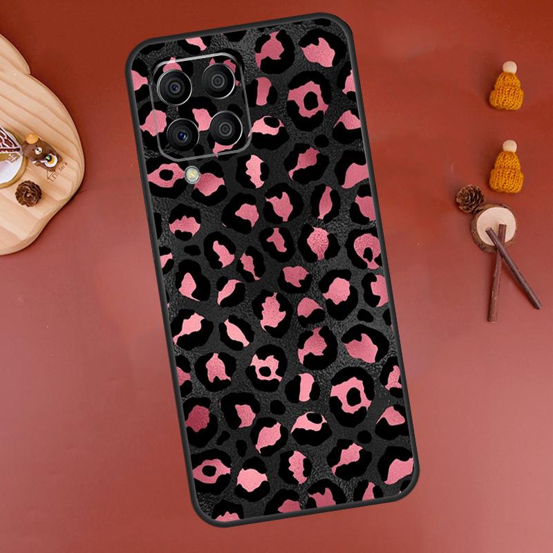 Tiger leopard print panther Case For Samsung Galaxy M52 M32 M22 M12 M13 M23 M33 M53 M14 M34 M54 M20 M30s M31s M51 Cover